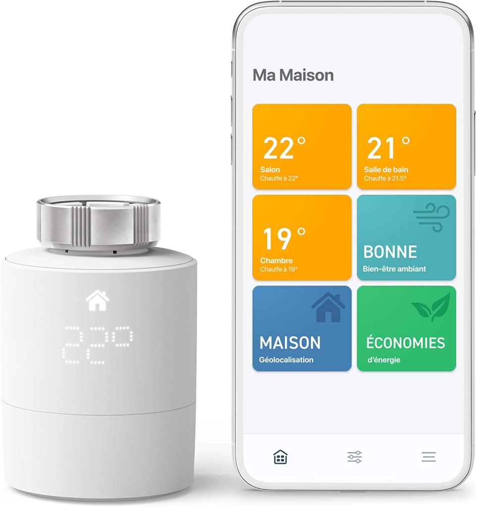 Le thermostat électrostatique connecté est une bonne façon de débuter en démotique pour pas cher.